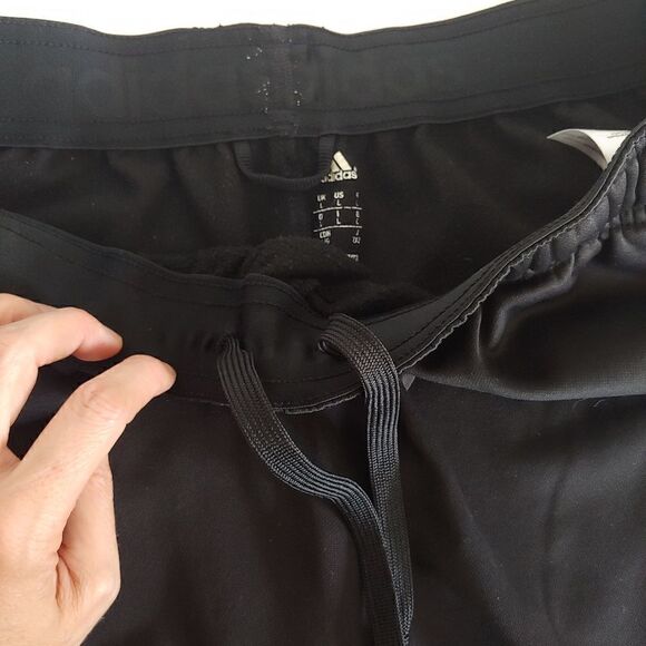 Adidas Men's Climawarm Athletic Shorts Black and Grey Size L - Picture 8 of 10